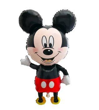 Mickey Mouse foil ball (65*114) (China), 1 шт., Helium or air, Mickey Mouse