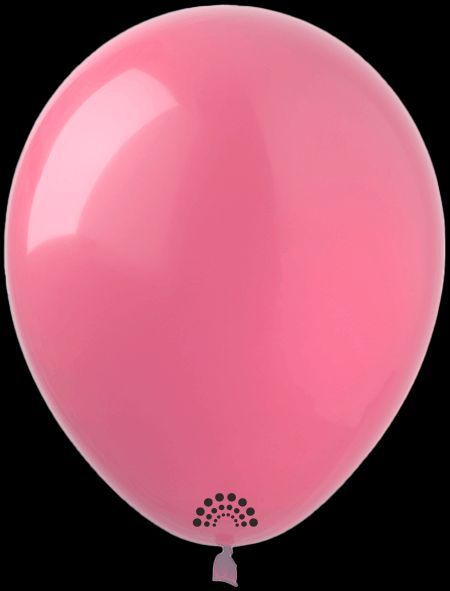 Balloon 12" Viva Magenta 037 (30 cm) 50 pcs, 100 шт., 12"/30см., Красный, Круглий, Helium or air