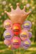 Foil ball Crown silver (95*80) (China), 1 шт., Helium or air, Crown