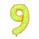 2613 Foil number - 9 (Donuts) (100 cm), Helium or air