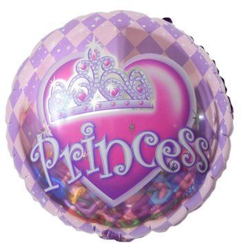 Фольгированный шарик Круг 18" Princess (Китай) 5902806513263 фото