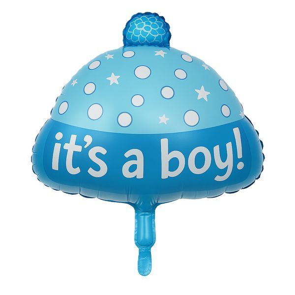 Фольгована кулька Капелюшок блакитний It`s a Boy (49*58) (Китай) 5902806508979 фото Фольгована кулька Капелюшок блакитний It`s a Boy (49*58) (Китай) 5902806508979 фото