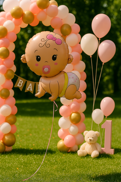 Фольгована кулька Дівчинка Baby Girl (65*77) (Китай) 2515 фото