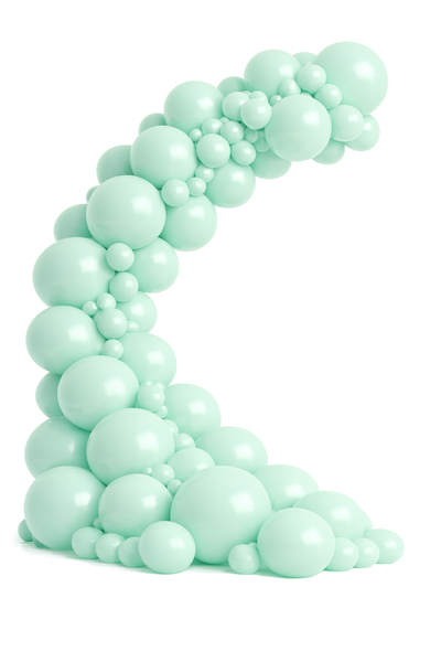 Воздушный шарик 12" Misty Green 081 (30 см) 100 шт. RB12081 фото