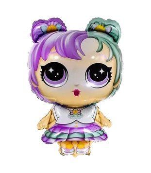 Foil ball Dolls LOL 4 (49*80) (China), 1 шт., Helium or air, L.O.L. Surprise