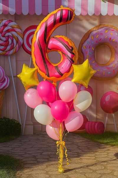 2616 Foil number - 6 (Donuts) (100 cm), Helium or air