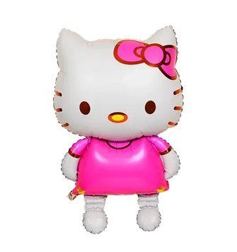 Kitty foil ball 2 (70*114) (China), 1 шт., Helium or air, Kuromi
