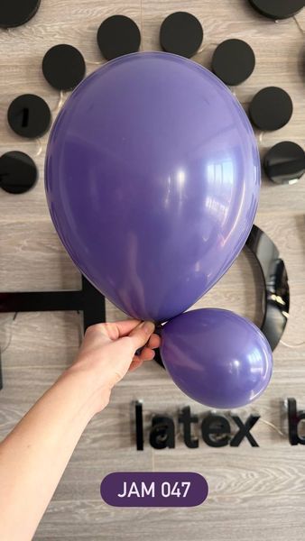 Повітряна кулька 5" Джем 047 (12,5 см) 100 шт. RB5047 фото