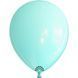 Balloon 5" Aquamarine 065 (12.5 cm) 100 pcs., 100 шт., 5"/12.5см, Aquamarine, Helium or air