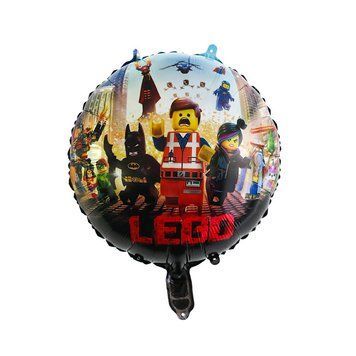 Фольгированный шарик Круг 18" LEGO (Китай) 5902806503547 фото
