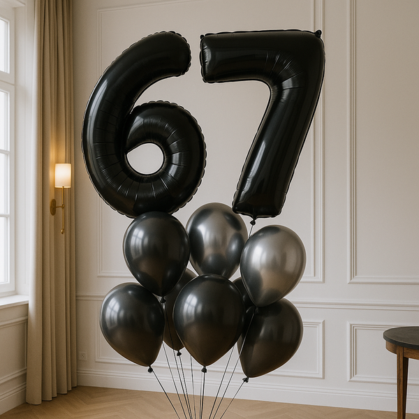 7062 Foil number - 7 (black) (100 cm), Helium or air