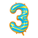 2619 Foil number - 3 (Donuts) (100 cm), Helium or air