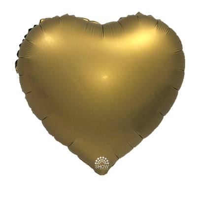 AS-100 Сердце 18" Золото сатин (Арт-Шоу) AS-10025 фото