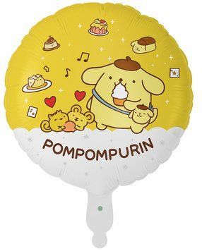 Фольгированный шарик Круг 18" Куром Pompompurin (Китай) 5902806503837 фото