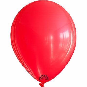 Повітряна кулька 5" Червоний 027 (12,5 см) 100 шт. RB5027 фото