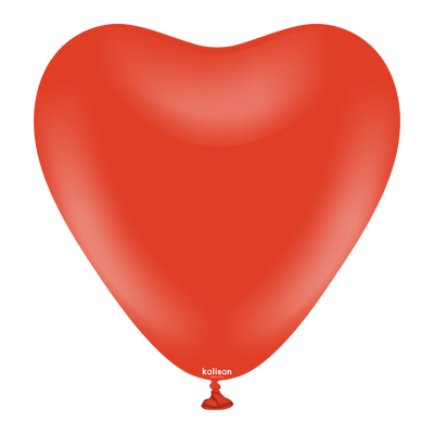 12" Сердце красное (red) 50 шт KLH12-001 фото