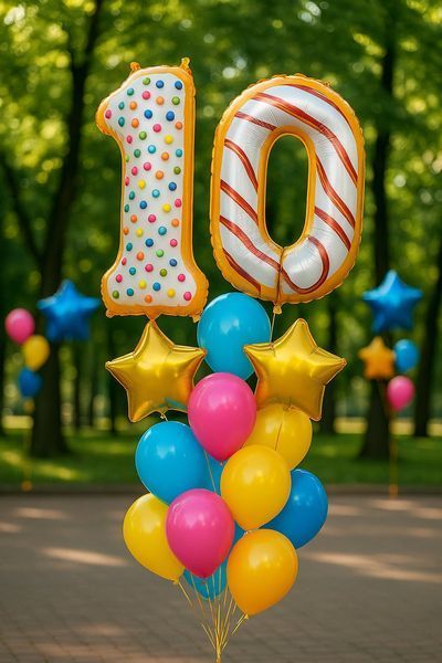 2621 Foil figure - 1 (Donuts) (100 cm), Helium or air