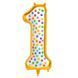 2621 Foil figure - 1 (Donuts) (100 cm), Helium or air