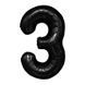 7101 Foil number - 3 (black) (100 cm), Helium or air