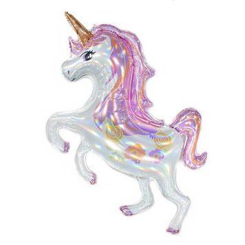 Unicorn foil ball (92*118) (China), 1 шт., Helium or air, Unicorn