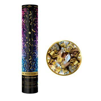 Хлопушка пневматическая Цветная матрица, 30 см S 4830-54 фото