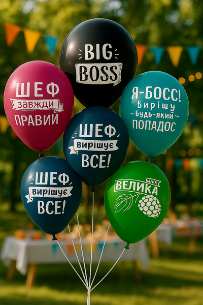 Повітряна кулька PH-60 12" Для Шефа (1 ст) (100 шт) PH-60 фото