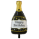 Фольгована кулька Шампанське Happy Birthday (50*99) (Китай) 4959 фото 1