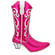 Foil ball Boot pink (75*50) (China), 1 шт., Helium or air, Прикраси
