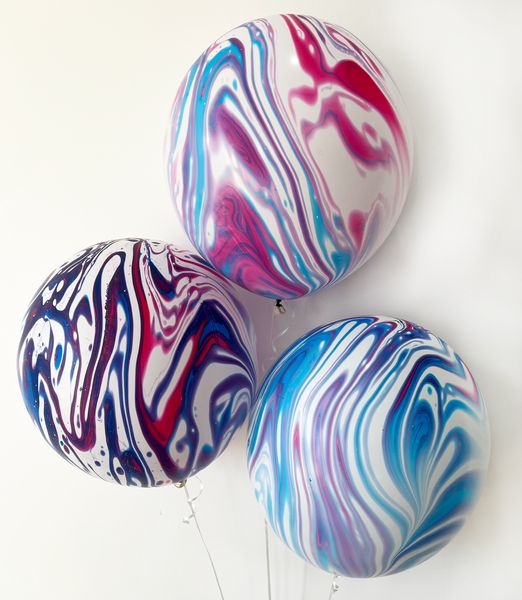 Giant balloons Marble Pastel 19" (47,5 см) GB19300 фото