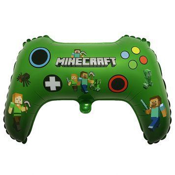 Foil ball Minecraft controller 67*65 cm (China), 1 шт., Helium or air, Minecraft