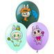 Air balloon LB-150 Labubu dolls, 100 шт., 12"/30см., Mix (3 colors), Labubu Dolls