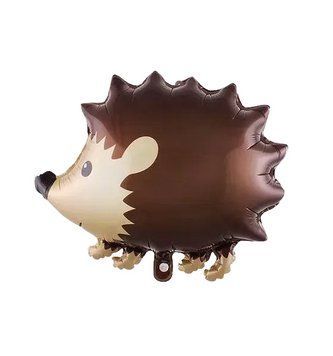 Foil ball Hedgehog 2 (64*53) (China), 1 шт., Helium or air, Дикі тварини