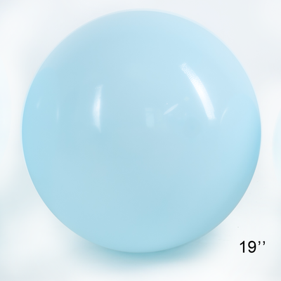 Шар гигант Голубой Макарун 19" (47,5 см) GB19051 фото