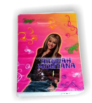 Подарунковий пакет "Hannah Montana" 10 шт. S 3-011 фото