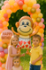 Foil ball Monkey (97*70) (China), 1 шт., Helium or air, Дикі тварини