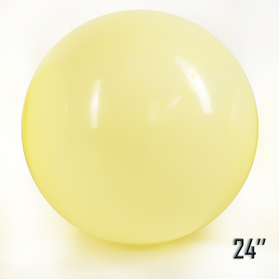 Кулька-гігант Жовтий Макарун 24" (60 см) GB24021 фото