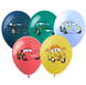 Balloon SC/25B - 12" "Cars" (1st.) 50 pcs., 50 шт., 12"/30см., Асорті пастель