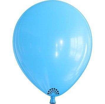 Воздушный шарик 5" Небесно-Голубой 052 (12,5 см) 100 шт. RB5052 фото
