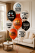 Air balloon SDR-42 12" Offensive balloons "With a snuff" (1 tbsp.) 50 pcs., 100 шт., 12"/30см., Mix (3 colors), Для мальчиков