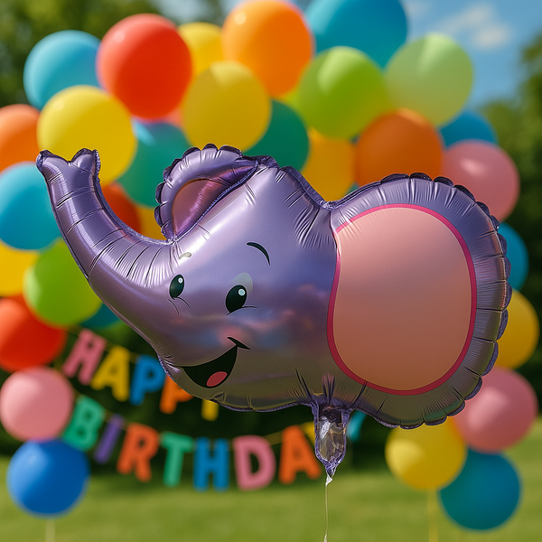 Фольгована кулька Слоненя голова (60*88) (Китай) 2482 фото