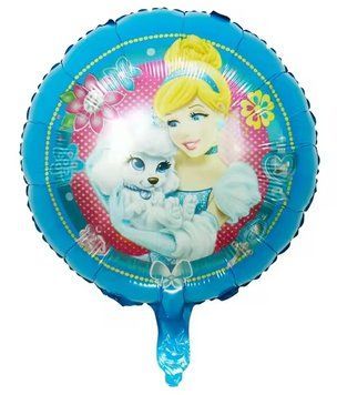 Фольгированный шарик Круг 18" Принцесса Дисней 5 (Китай) 5908420528584 фото