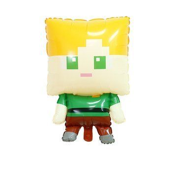 Foil ball "Minecraft Pixels" (43*66) (China), 1 шт., Helium or air, Minecraft