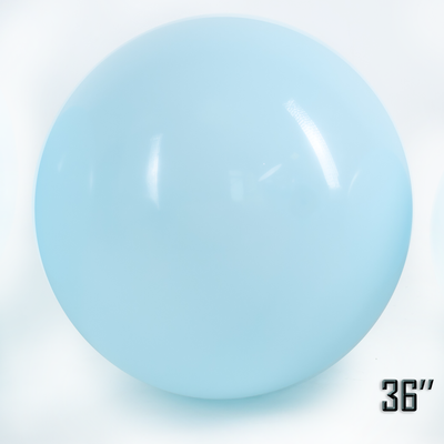 Кулька-гігант Блакитний Макарун 36" (90 см) GB36051 фото