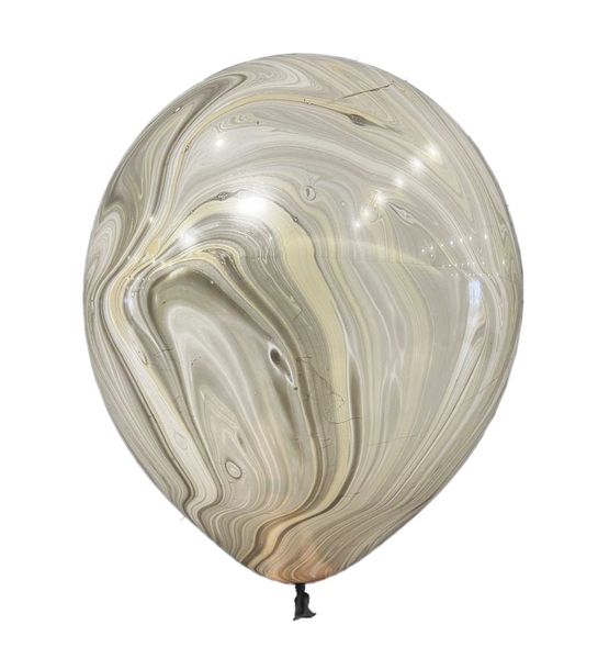 12" Marble Reflect Silver (30 cm) 10 шт RB12400 фото