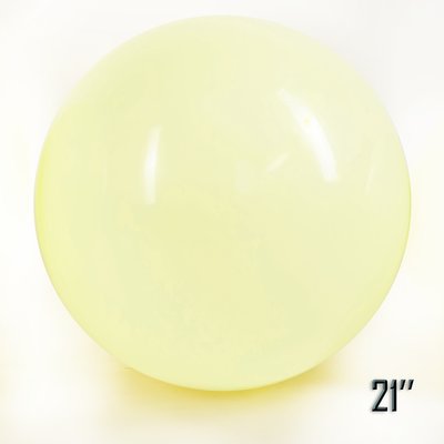 Кулька-гігант Жовтий світлий 21" (52,5 см) GB21020 фото