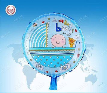 Фольгированный шарик Круг 18" Baby Boy (Китай) FB1255 фото