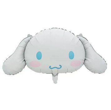 Foil ball 5880 Kuromi Cinnamoroll head (49*92), 1 шт., Helium or air, Kuromi