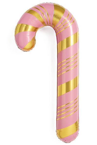 Foil Ball Christmas Candy Lollipop Rose Gold 60 x 150cm (China), Helium or air