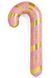Foil Ball Christmas Candy Lollipop Rose Gold 60 x 150cm (China), Helium or air
