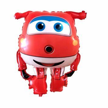 Foil ball Superkryla "Jet" (48*68) (China), 1 шт., Helium or air, Super Jet